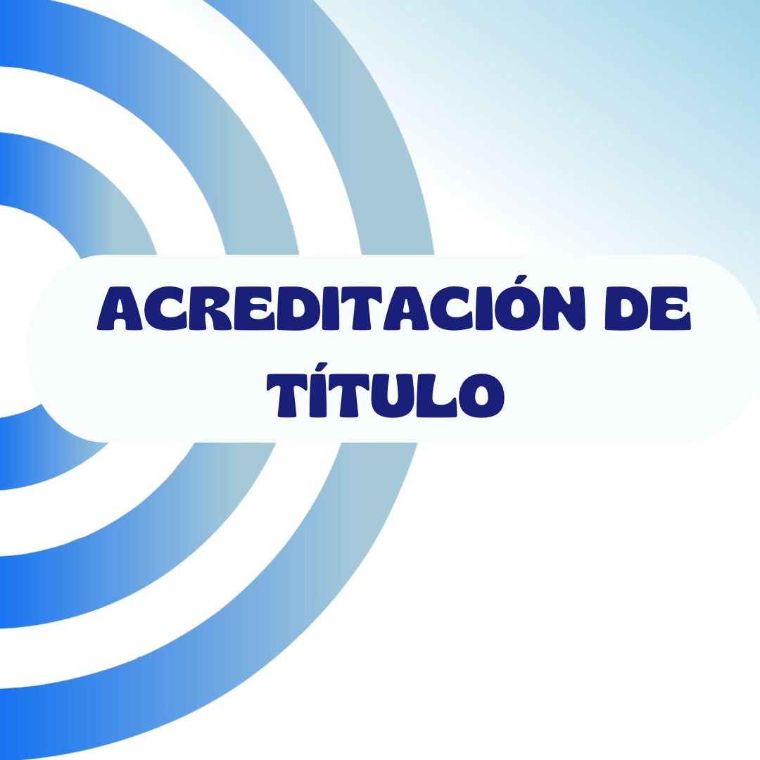 Acreditación de títulos
